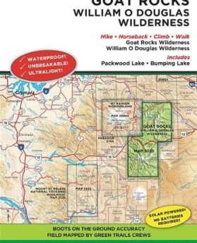 Goat Rocks, William O. Douglass Wilderness No.303S (Green Trails Maps)